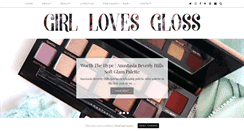 Desktop Screenshot of girllovesgloss.com